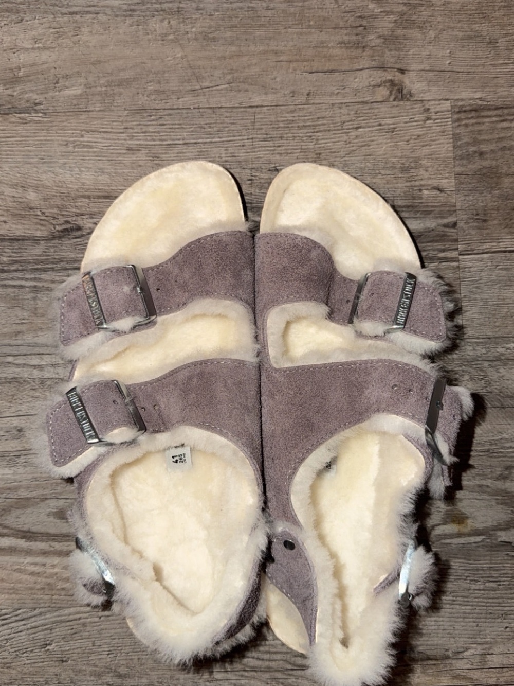 Fuzzy Birkenstocks
